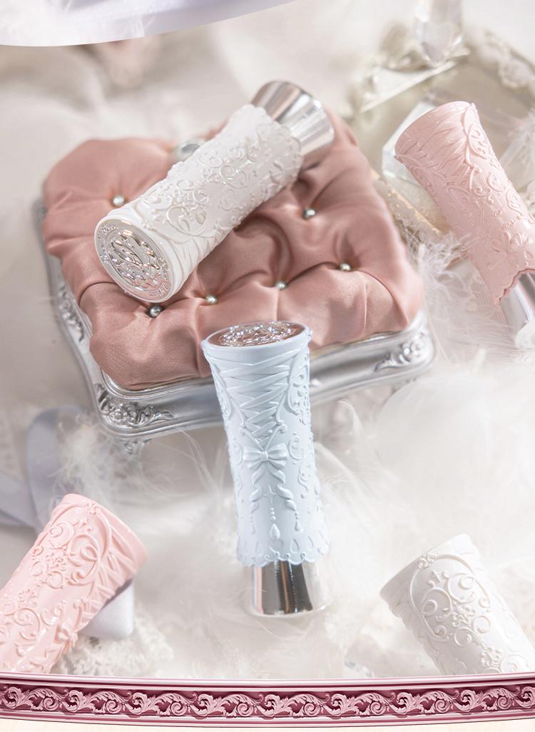 Flower Knows Swan Ballet Collection Shine Lipstick, Elegant Design with Jojoba Oil for Hydration & Moisture, Glossy Finish, Long Lasting Transfer Proof, #Summervibes