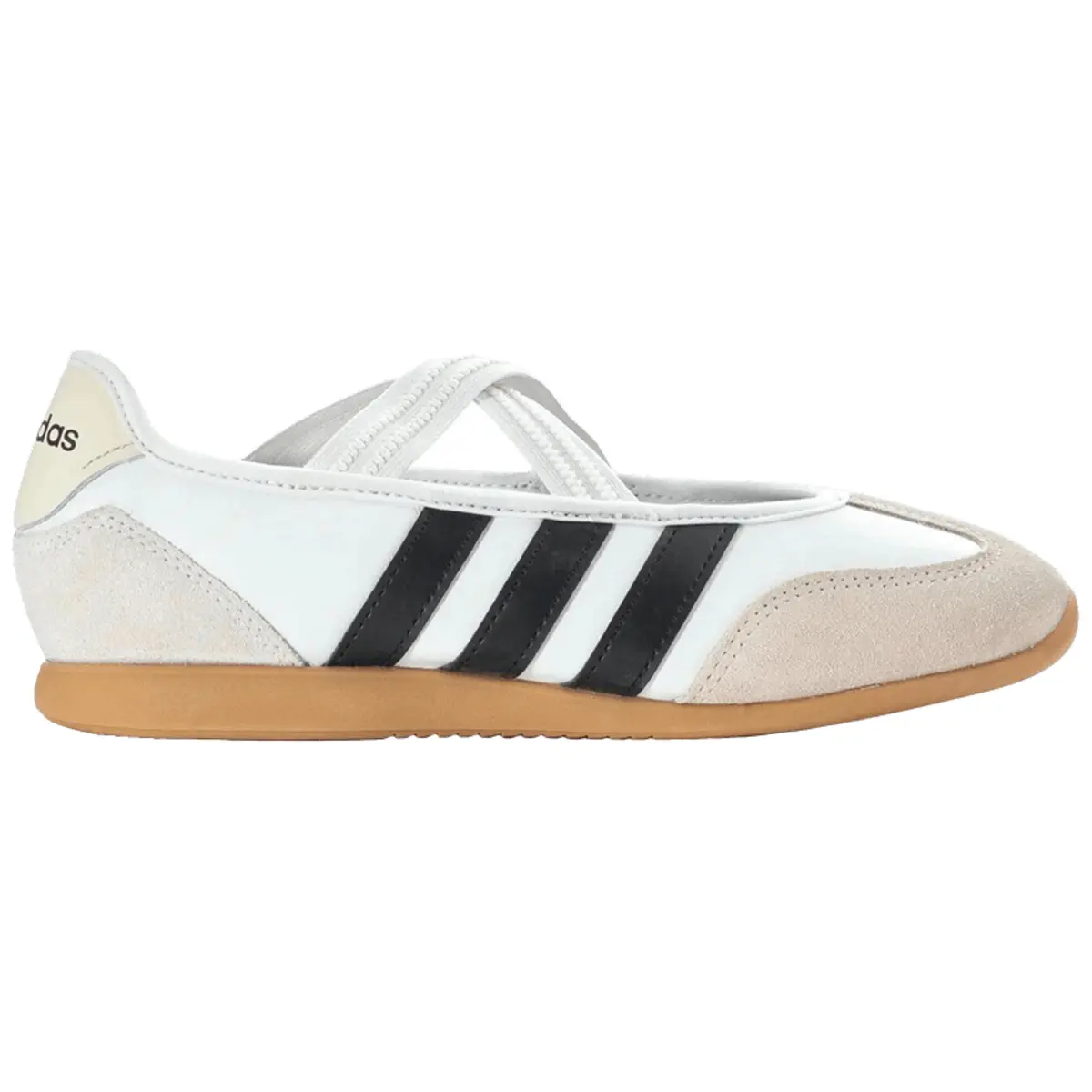 adidas Barreda Mary Jane White Black Gum Women's Fashion Shoes New
