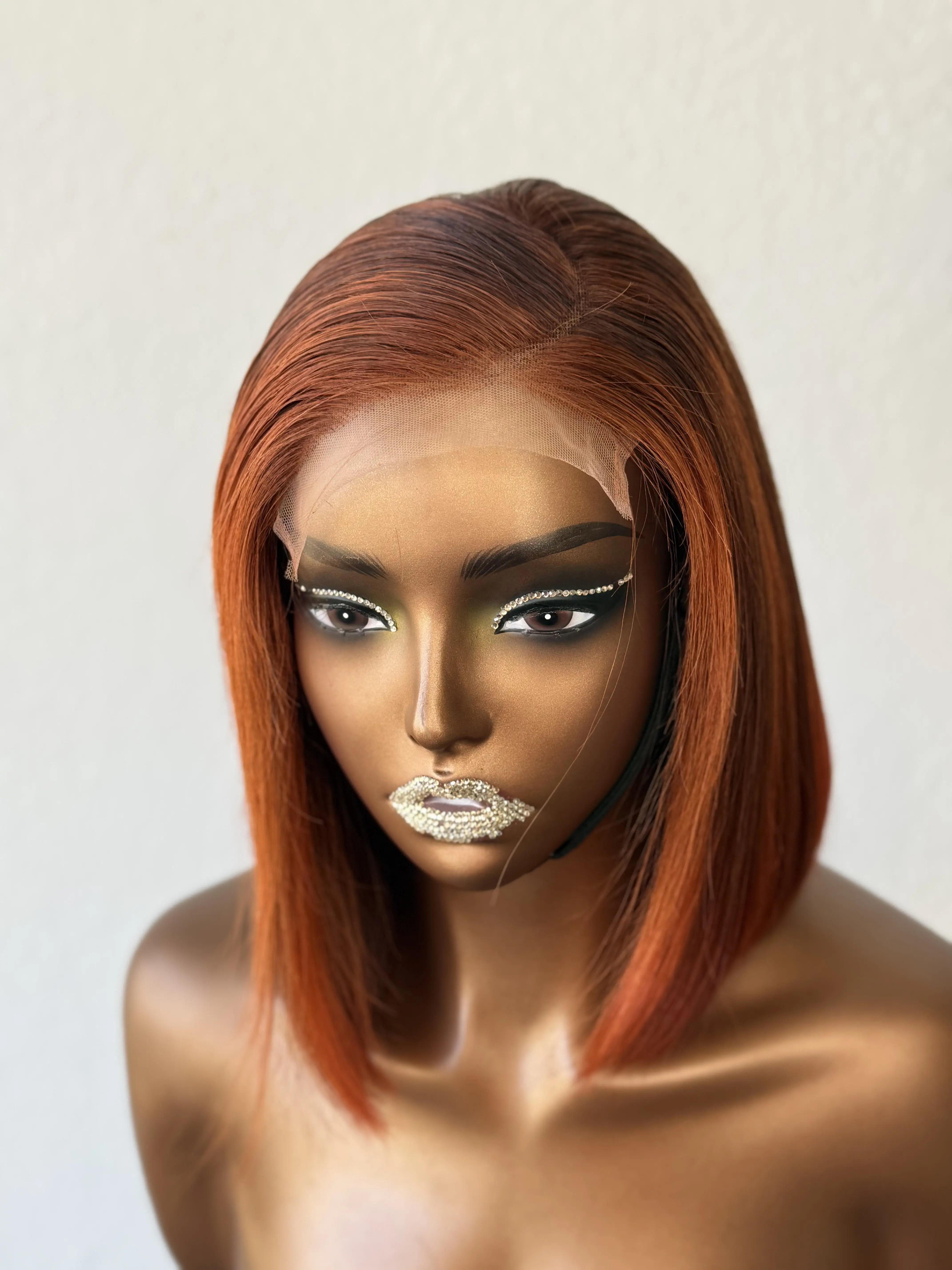N&B 5x5 Closure Unit Vietnamese Bone Straight 200grams High-Quality Synthetic Hair Wig for Everyday Wear
