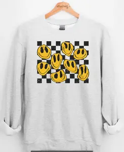 Trippy Smileys Graphic Top