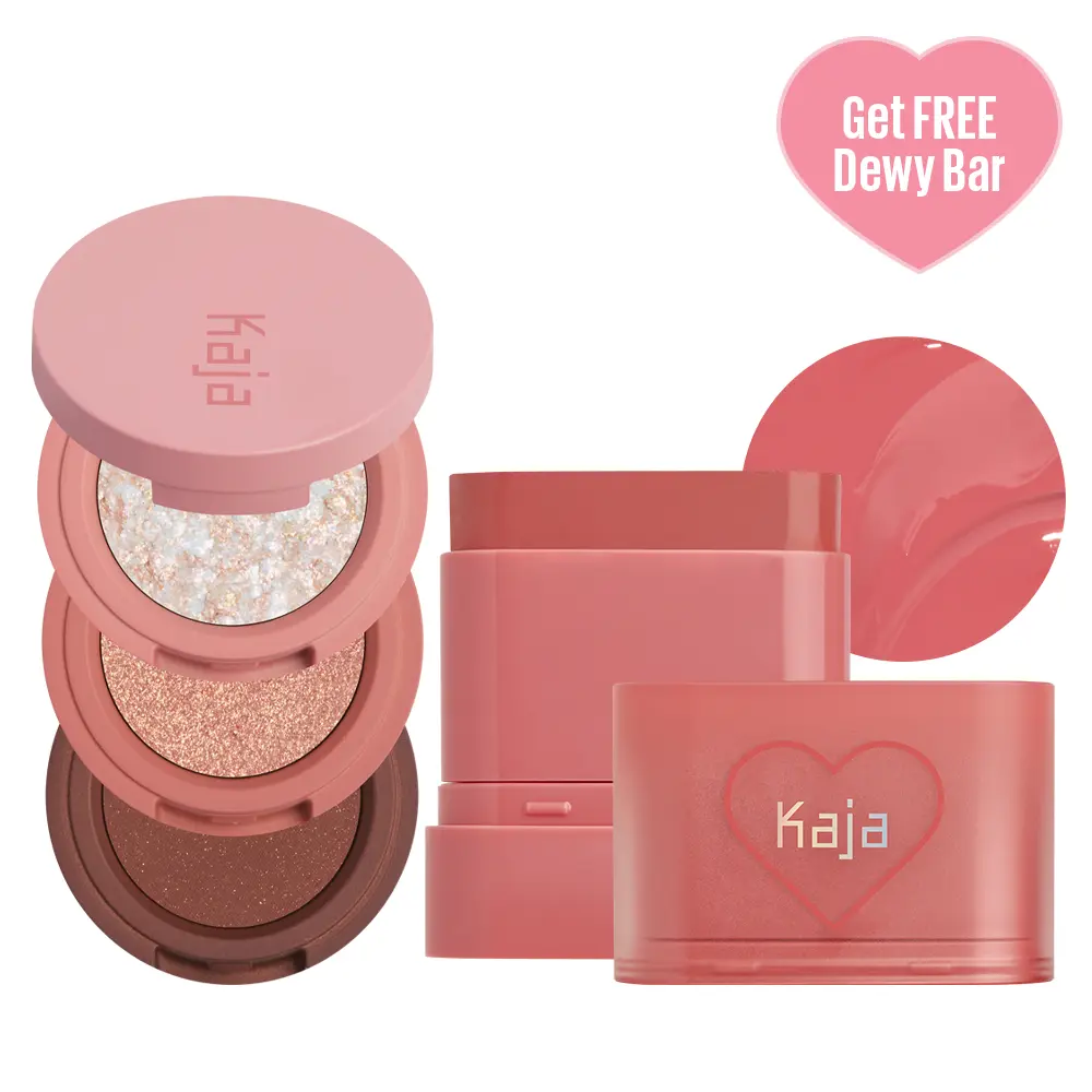 (Free Gift) Kaja Beauty Bento & Dewy Bar Pocket Blush