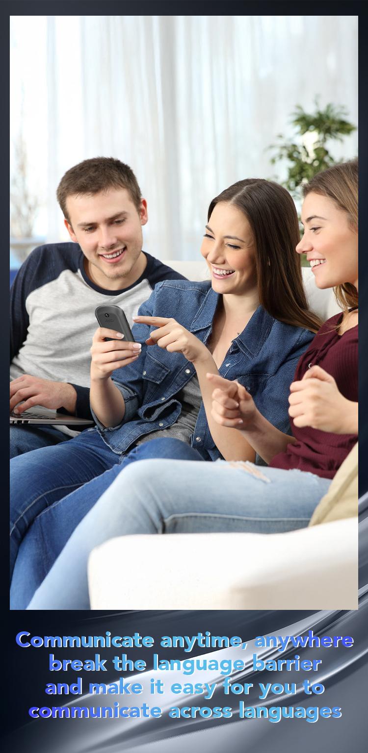 AI intelligent multilingual translation Language Translator Device, Instant Translator with 3.1" Touch Screen & 139 Languages, Real Time Smart Voice Photo Translator, Offline Online Translation for Business Learning Travel