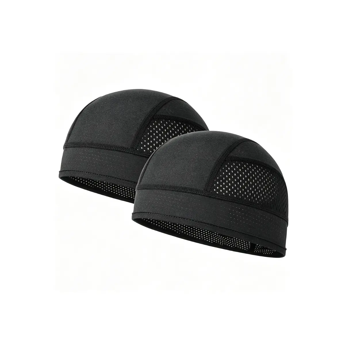 Unisex Mesh Fabric Skull Cap Helmet Liner - Cooling, High-Stretch, Heat-Resistant Headband for Men's Skull Cap, Outdoor Workout, 1 Size Fits Most Adults, Fits Under Helmet