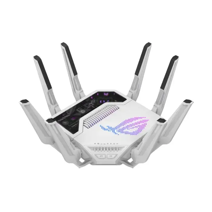 ASUS ROG BE19000 Tri-Band Wi-Fi 7 Gaming Router - Dual 10G Ethernet, 6 GHz, AI Core, VPN Ready, AI Game Boost, AiMesh Support, Docker Support, External Connectivity, Guest Network Pro