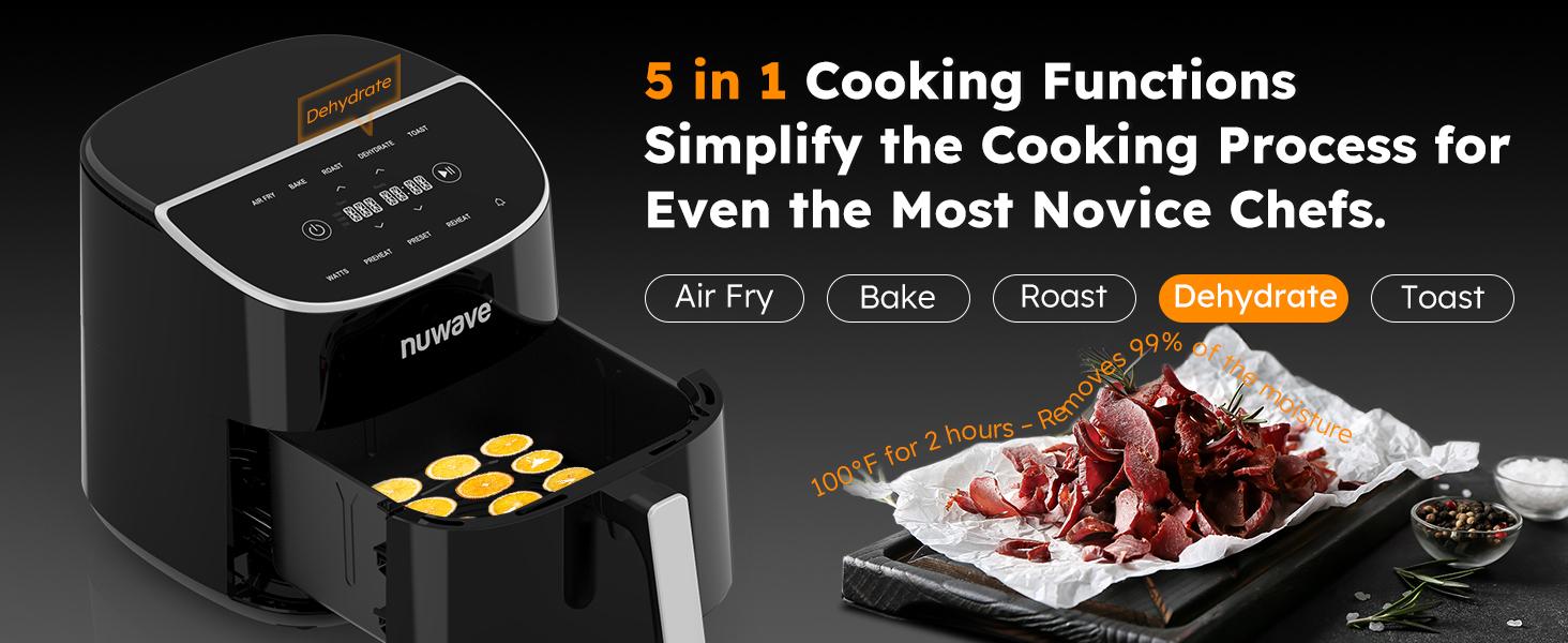 Nuwave 8QT Brio Plus Digital Air Fryer