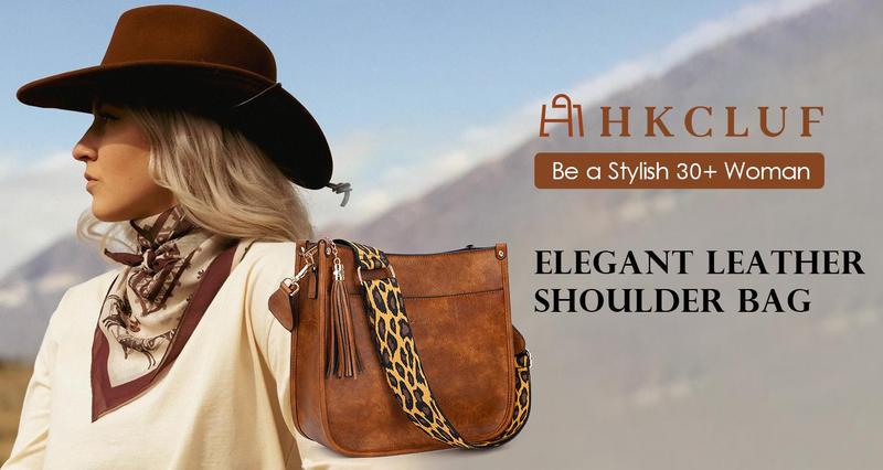 HKCLUF 4053 Women's Fashionable Crossbody Bag For Women Leather Hobo Handbag Women Crossbody Bag With 2count Adjustable Guitar Strap Perfect for Back to School Outdoorfun dealsforyoudays TikTokShopHolidayHaul