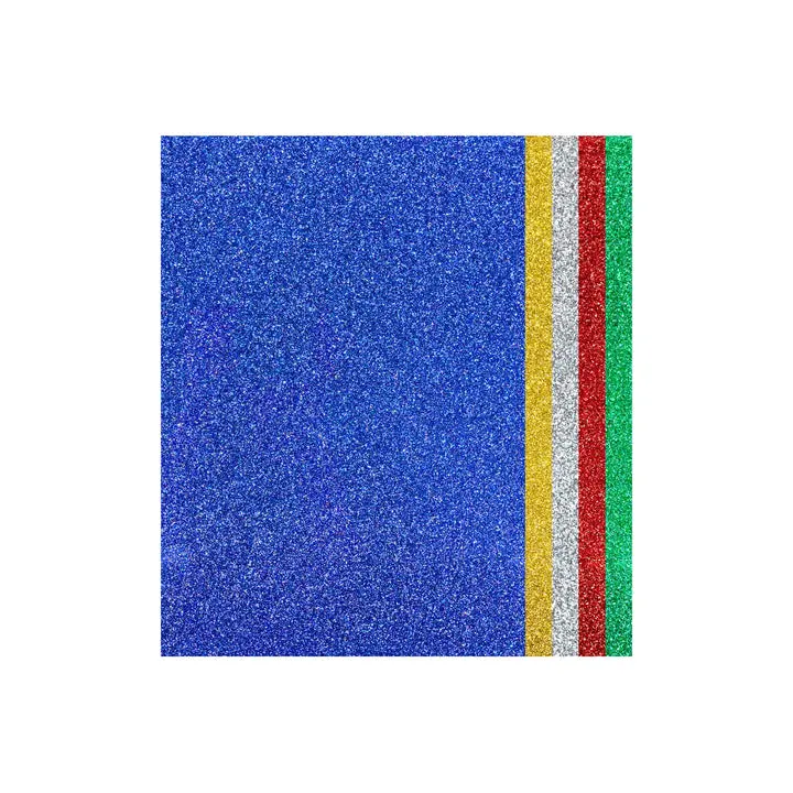 xTool Selected Multicolored Glitter Cardstock, 25-Piece Pack for Office Stationery & Card-Making Supplies, Crafting Supplies, Art Materials