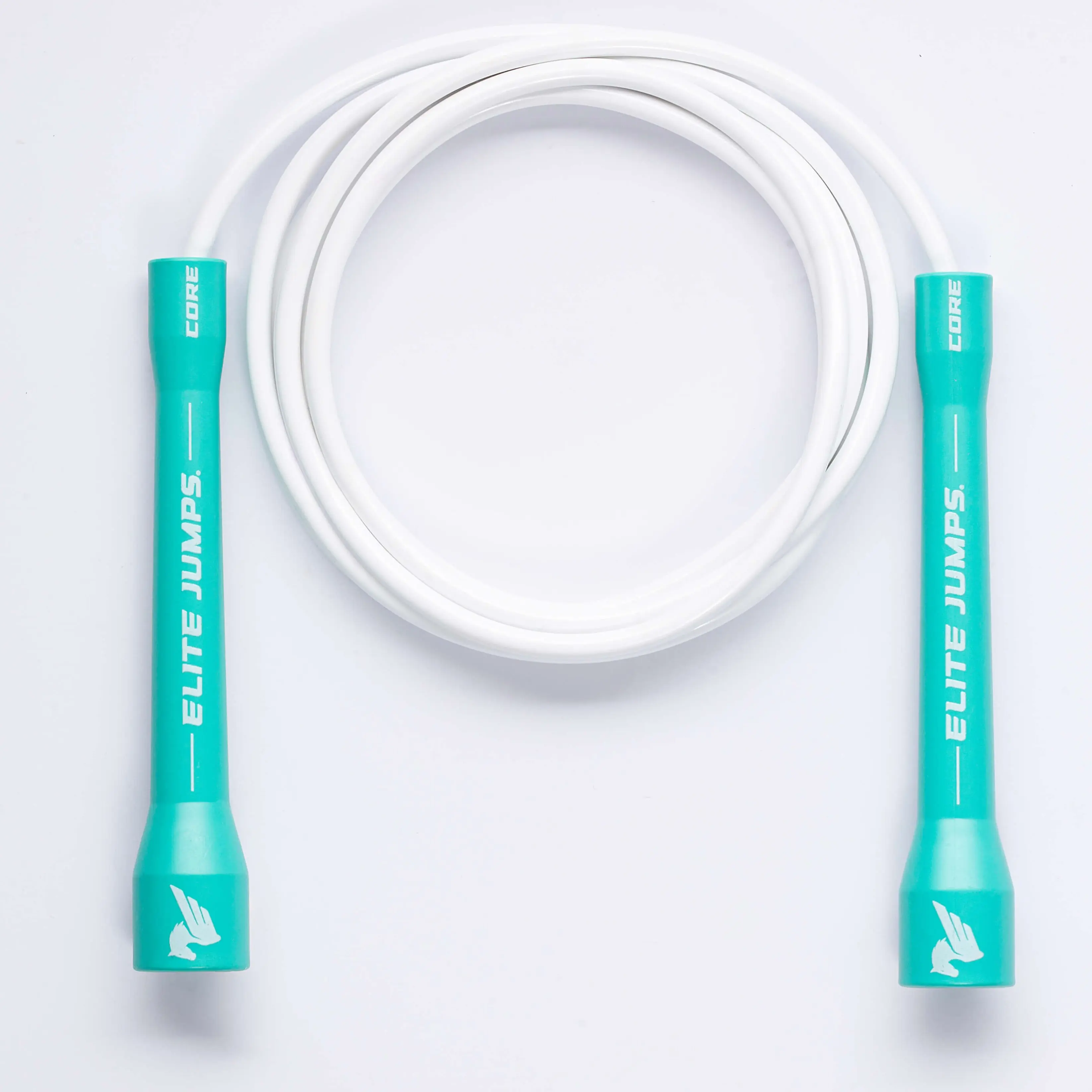 Turquoise & White - 5mm