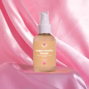 Sugar Cookie Bread Scented Body Oil - Scented Vitamin E Body Oil + Moisturizing + Natural Skincare - Dry Body Oil - Sweet Bakery Gourmand Scent