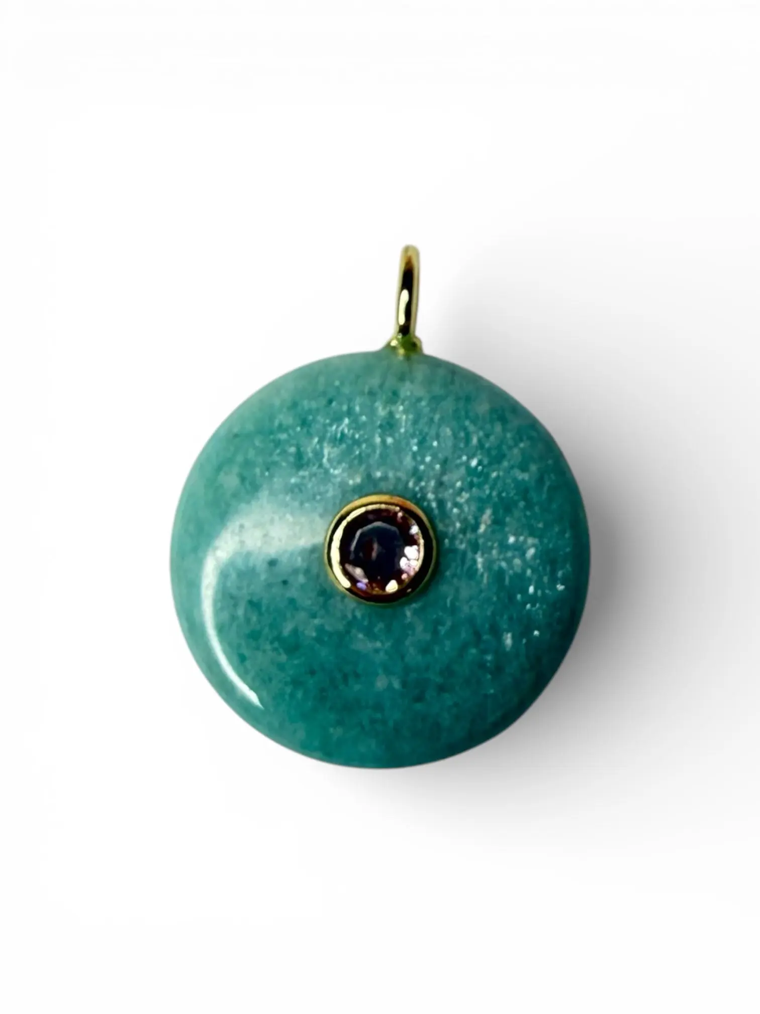 🌙 Moonstone Charms – Natural Stone (Multiple Colors)