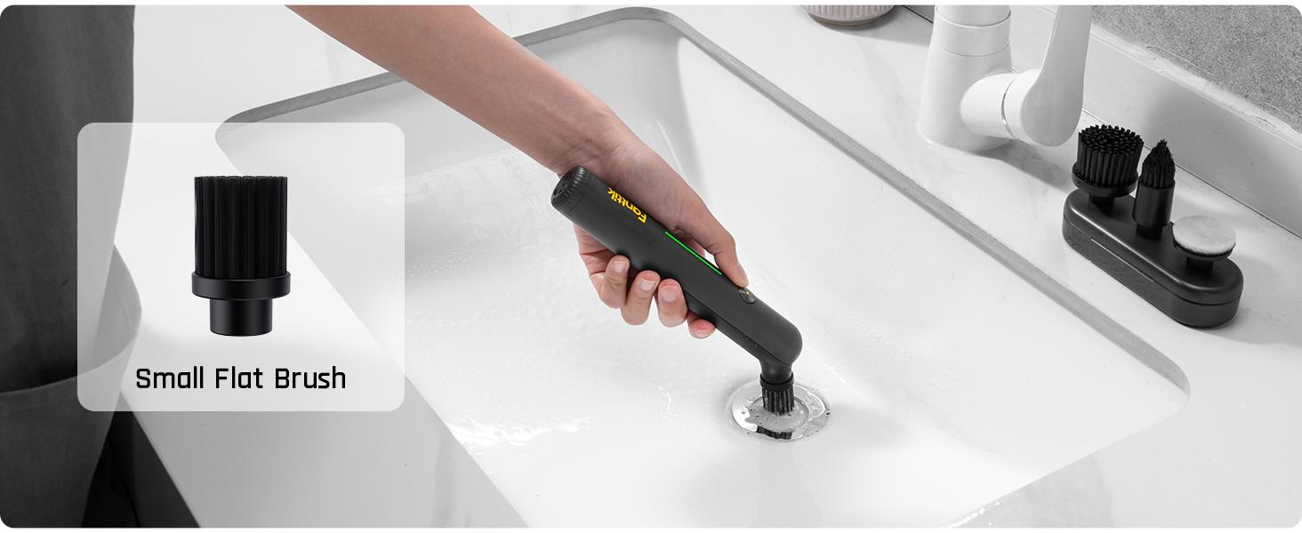 Fanttik G9 Nano Electric Spin Scrubber, Cordless Power Grout Brush, Type-C Fast Charging with LED Power Display, IPX7 Waterproof, 8 Replaceable Heads for Cleaning Grout, Corners, Crevices Fanttik G9 Nano Electric Spin Scrubber, Cordless Power Grout Brush, Type-C Fast Charging with LED Power Display, IPX7 Waterproof, 8 Replaceable Heads for Cleaning Grout, Corners, Crevices