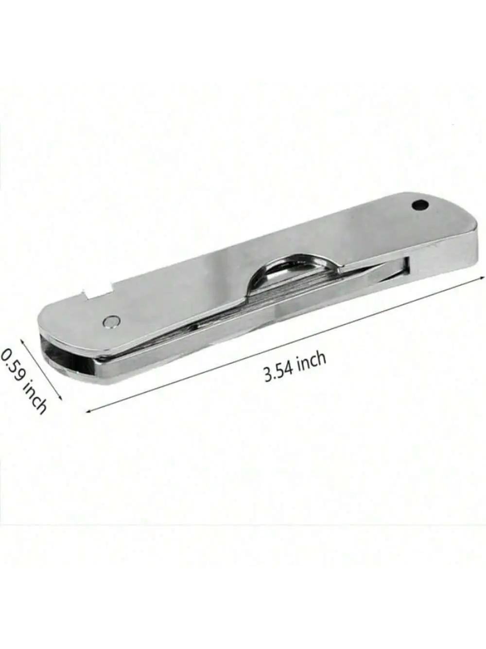 Multi-Tool Keychain with 6 Keys - Compact and Portable Design for Everyday Use