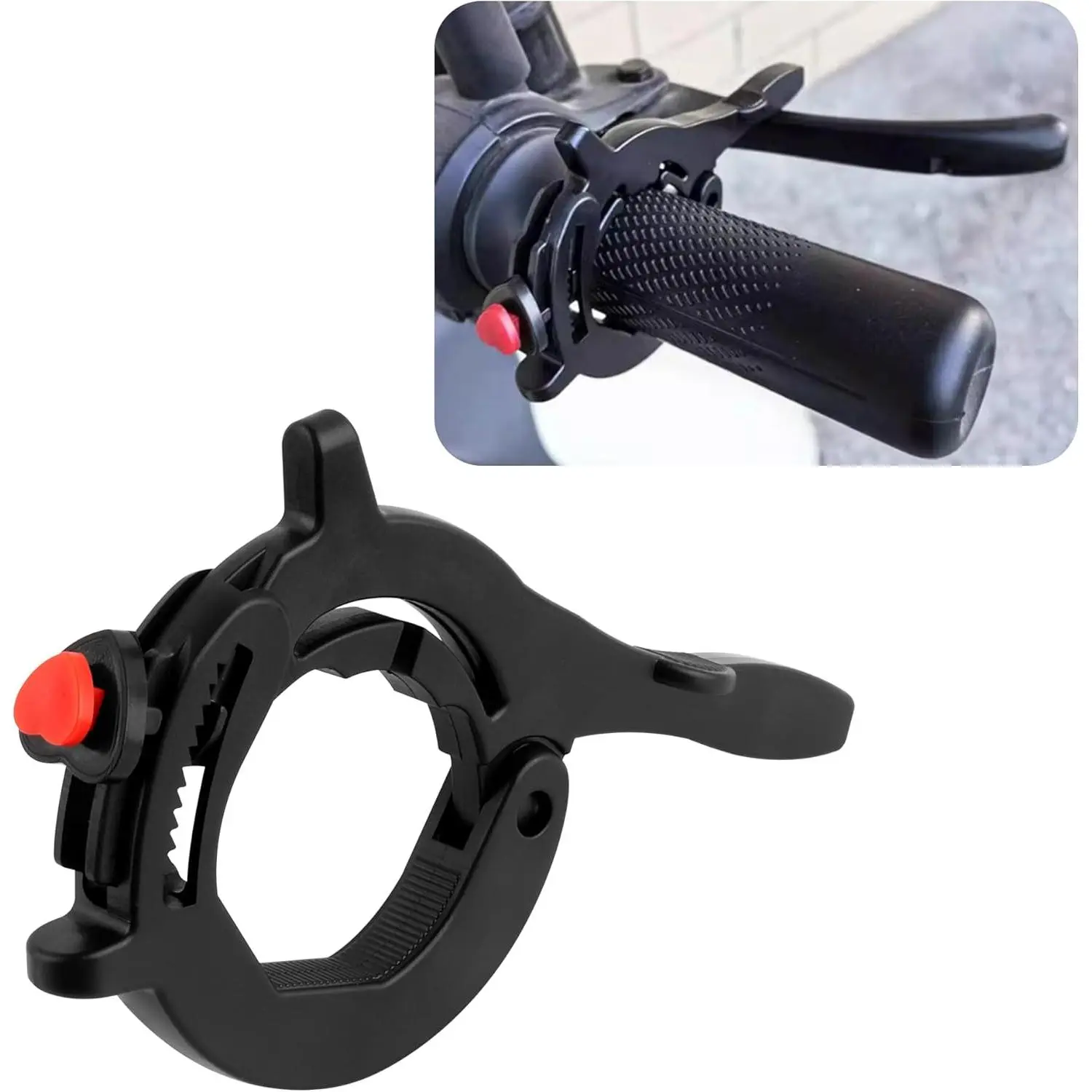 Motorcycle Cruise Control Throttle Lock with Adjustable ID of 1.18-1.57",Cute Motorcycle Throttle Lock for Control Arms and Relax Driving,Universal Throttle Response Controller