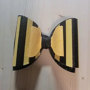 Handmade Bumblebee Hair Bow
