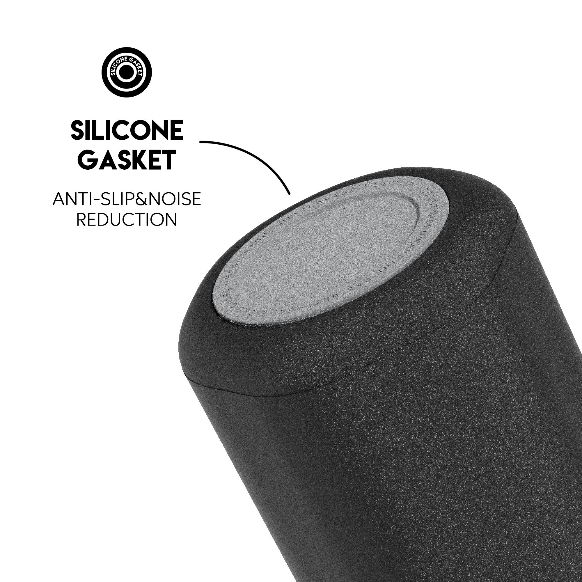 【Meoky 】24oz Hexagonal Stainless Steel Thermos Mug, Lightweight and Easy to carry, Soft Silicone Handle Design, Multifunctional Cup Lid, Non-slip and Leak-proof, Insulated For 8 Hours, Refrigerated For 24 hours,  office and travel