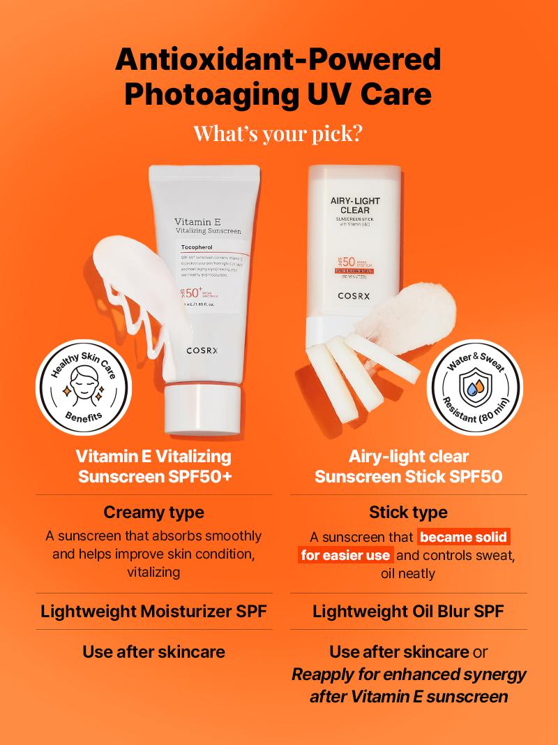 [COSRX OFFICIAL] COSRX AIRY-LIGHT CLEAR SUNSCREEN STICK_(OTC)_19 g