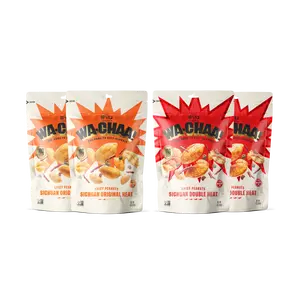 WA-CHAA! Spicy Sichuan Peanuts 4oz: Spicy Bundle (Original Heat + Double Heat)