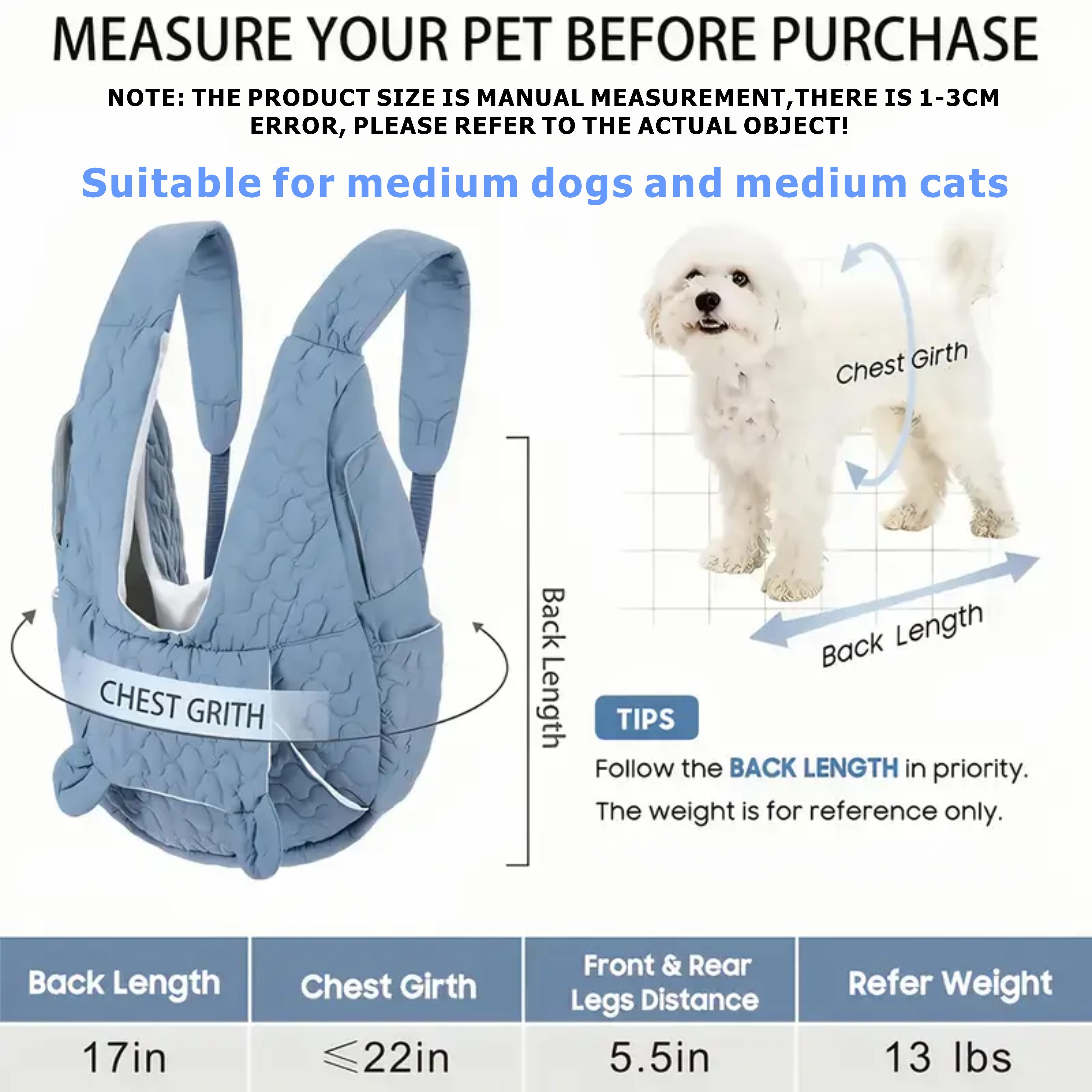 Adjustable Front-Facing Pet Travel Backpack with Removable Bottom Safety Device for Cats Dogs & Rabbits Ideal for Travel Camping & Hiking retractable leashes strap harness clip seatbelt quirky gift weatherproof case notangled sympathy treat pouch two LED