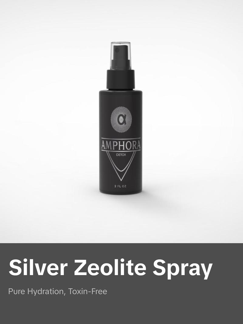 Detox | Silver & Zeolite Spray | 2oz