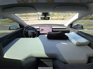 Tesla Front Seat Air Mattress – Inflatable Front Cabin Bed for Tesla Model 3/Y Road Trips
