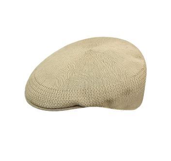 K a n g o l Men's 504 Tropic Ventair Flat Cap Classic Ivy Hat Lightweight Summer Cap with Ventair Ventilation Pattern and Seamless Knit Construction