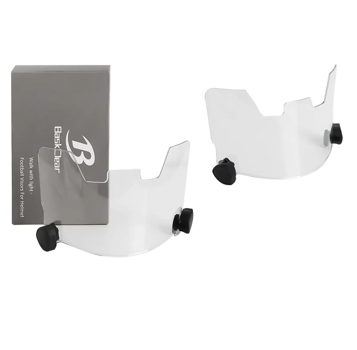 Beko Anti-Fog, Scratch-Resistant Football Visor & Face Shield for Adult & Youth Football Helmets, Football Face Shield