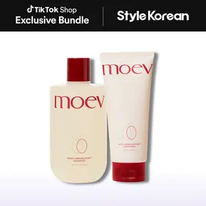 [moev] Apple Scent Silky Hair Duo for Glass Hair & Frizz Control - Luxury Fragrance & Glossy Finish (Shampoo + Treatment)