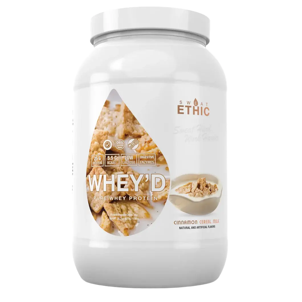 WHEY'D Protein – 25g 3‑Phase Whey Blend with Enzymes, Low Lactose