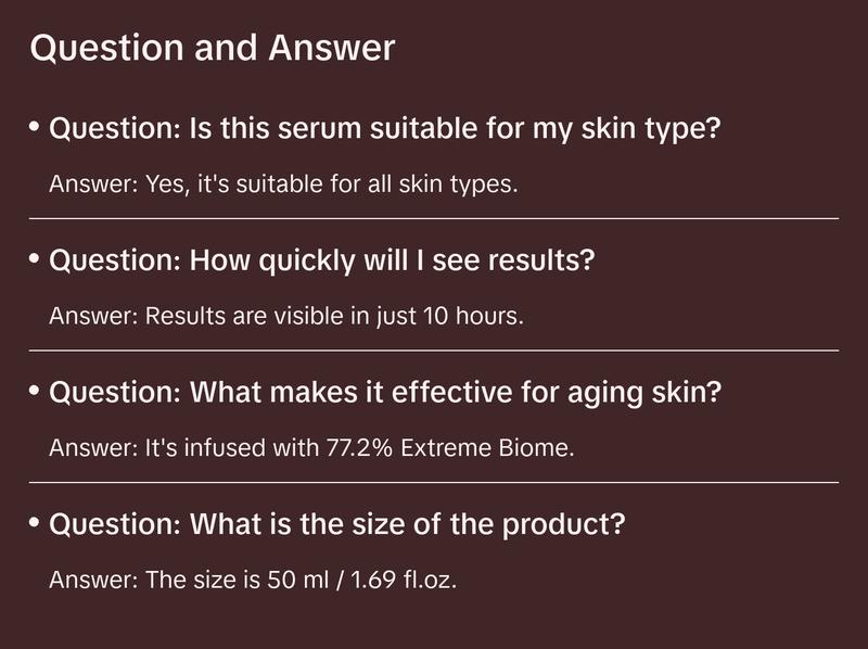 [MISSHA Official] Time Revolution Night Repair Ampoule 5X - Overnight Anti-Aging Probiotic Serum