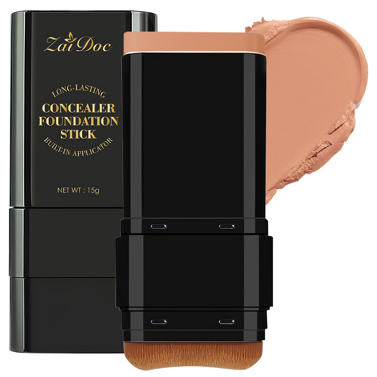 7-color Dual - Ended Eraser Foundation Stick -Multi - Use Concealer & Highlighter for Acne Marks , Nose Contour Flawless Makeup Finish - Versatile Cosmetic Tool , daily gift