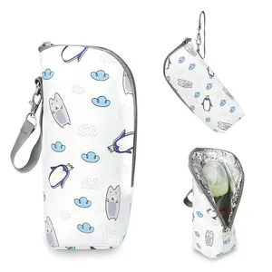 Portable Baby Bottle Bag Aluminum Mold Insulated Mommy Bag Accessories, Multifunctional Diaper Bag, Essential Nursing Essentials, Durable & Convenient Storage Solution