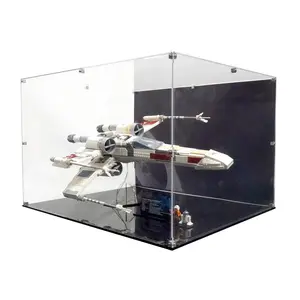 Acrylic Display Case UV Print Compatible with LEGO® 75355 X-Wing Starfighter (UCS) – Set Not Included