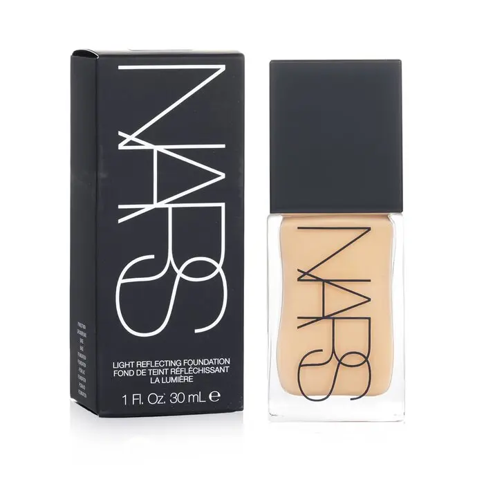 NARS Light Reflecting Foundation, Cosmetic Makeup Lightweight Formula Foundation with Coverage, 30ml-1oz Selfcare Face Base, Smooths Texture