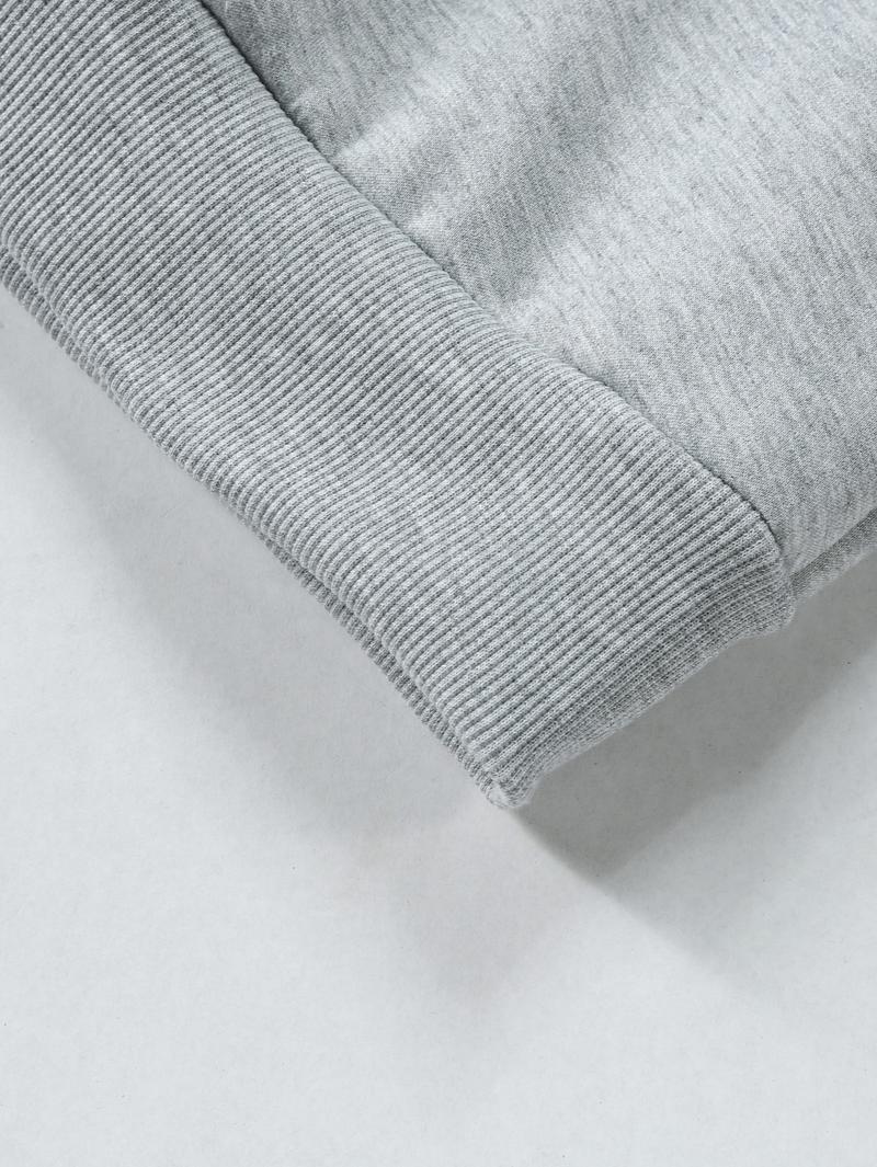 Men's autumn and winter warm thick round neck sweatshirt, soft fabric, resist the cold autumn and winter, autumn and winter cost-effective plus fleece sweatshirt, suitable for daily wear