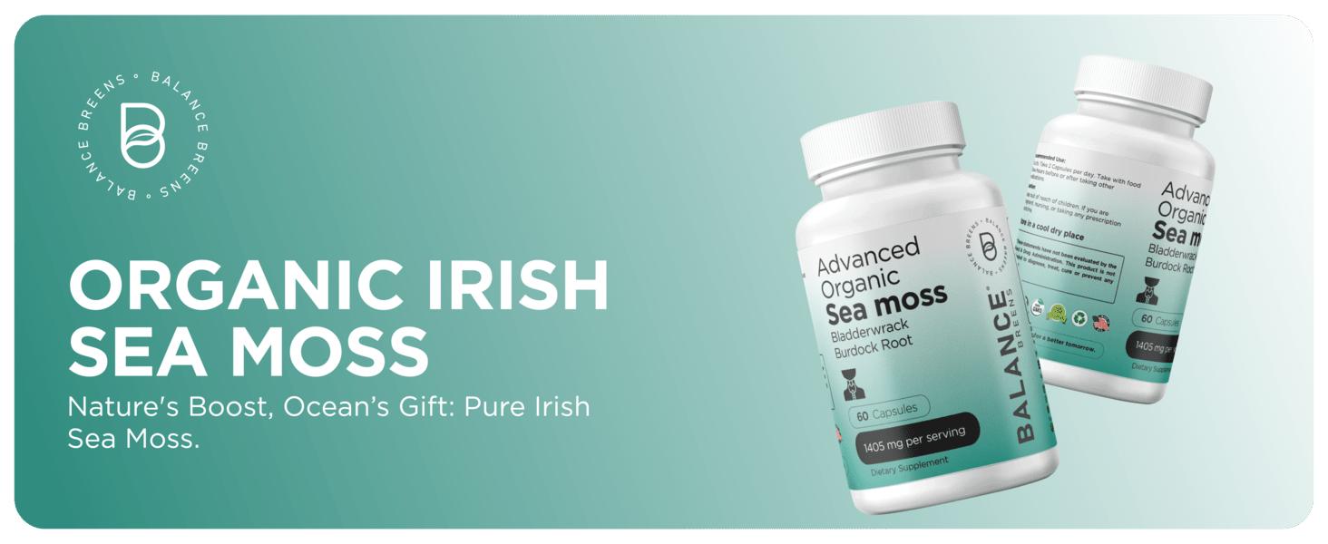 60 Organic irish sea moss capsules - immune booster, digestive gut health, Healthy Skin Detox and Joint Support Dietary 60 Organic irish sea moss capsules - immune booster, digestive gut health, Healthy Skin Detox and Joint Support Dietary