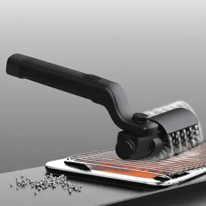 Upgraded Cordless Electric Grill Brush, Rechargeable Waterproof Cleaner with 3-Speed Power & Adjustable Angle, Stainless Steel Head , 120-Min Runtime, BBQ Grate Cleaning Tool for Outdoor Barbecue