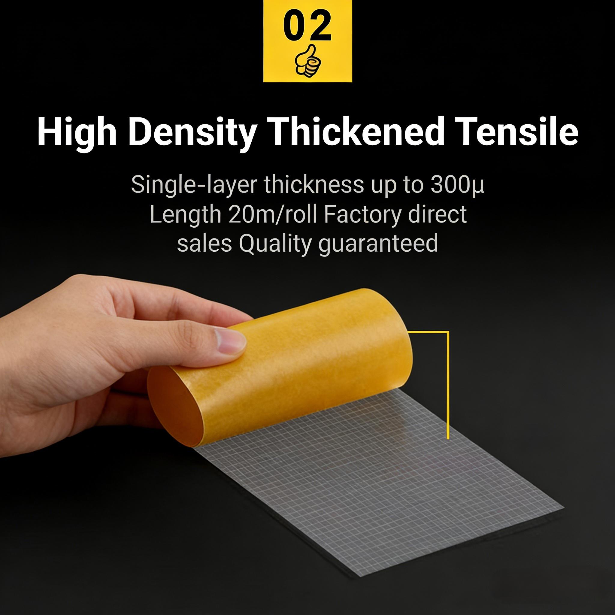 Heavy-Duty Double Sided Tape, Strong Adhesive, Waterproof & Removable, No Residue, Ideal for Carpet, Wallpaper, Balloons & Home Use Heavy-Duty Double Sided Tape, Strong Adhesive, Waterproof & Removable, No Residue, Ideal for Carpet, Wallpaper, Balloons & Home Use