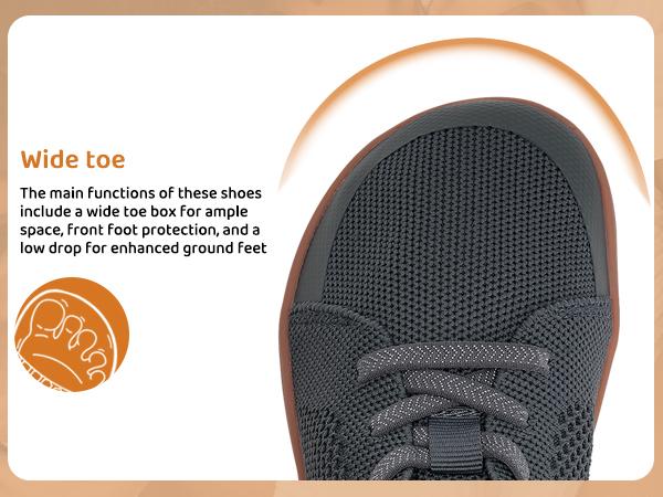 WateLves Toddler Little Kids Wide Barefoot Shoes Boys Girls Minimalist Sneakers Lightweight Breathable Walking Shoes | Naturally Splay | Flexible Fit