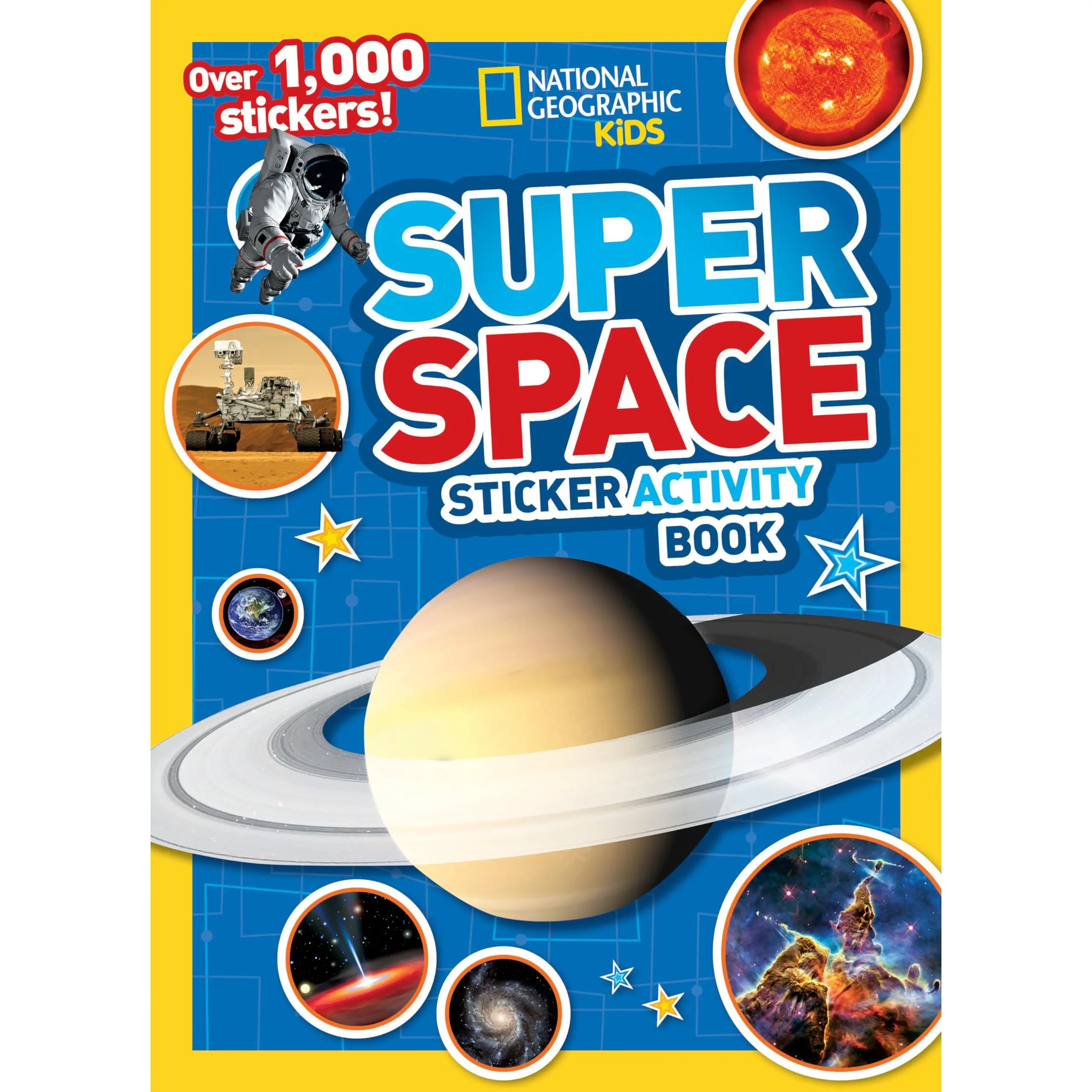 Super Space Sticker Activity Book -- National Geographic Kids - Paperback