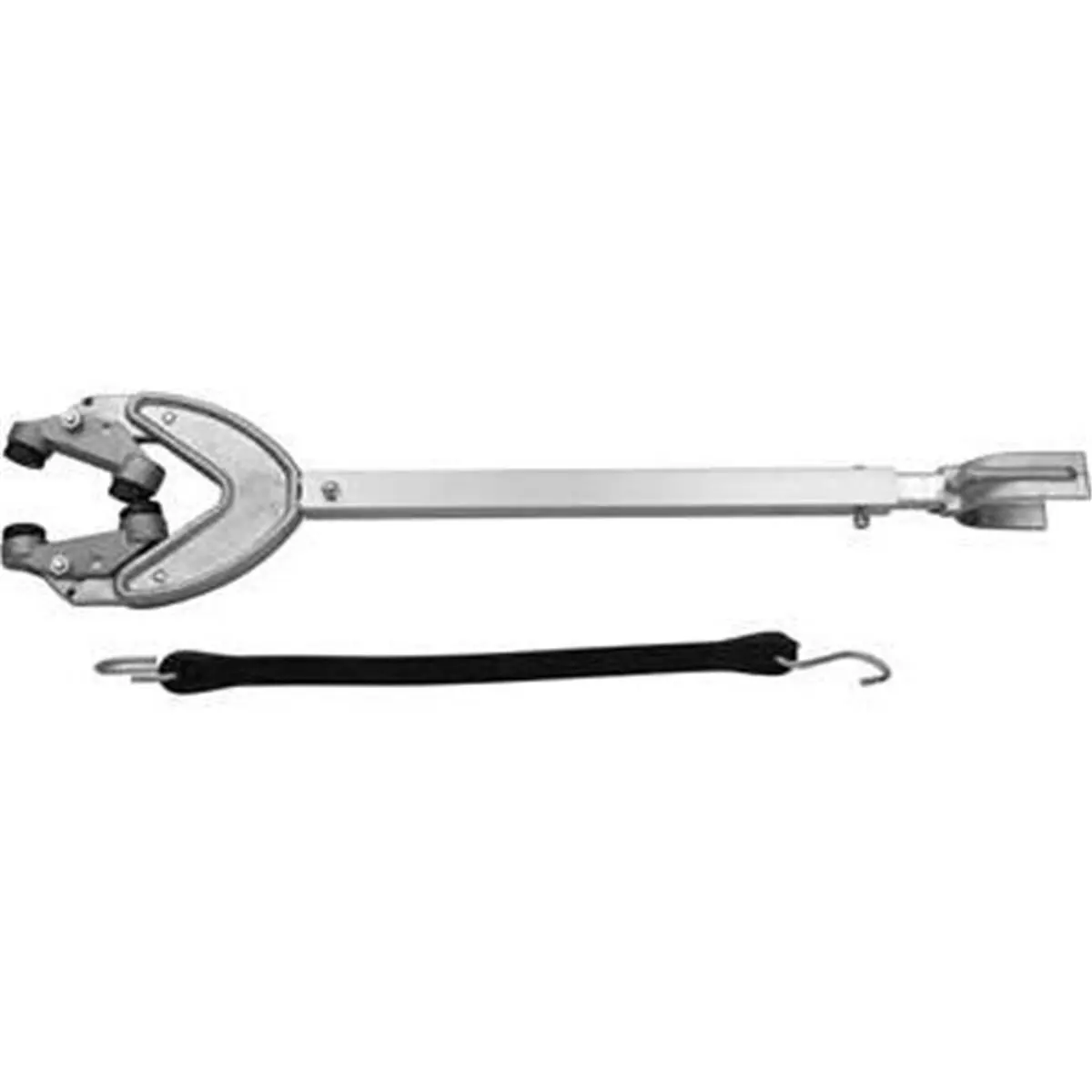 212 MAIN Attwood 4000-ADJ Adjustable Transom Saver, 24-36 in, with Pro Head, Roller Mounting Bracket, Steering & Weight Support for Outboard Motor