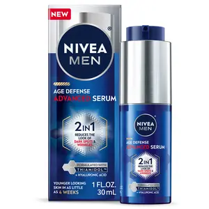 Nivea Men Age Defense Daily Face 2in1 Serum with Thiamidol 1oz