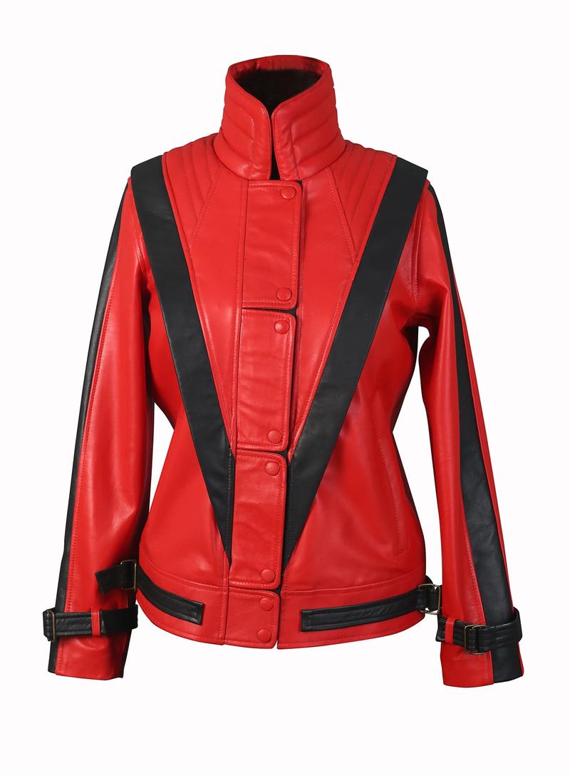 Fanzilla Jackets - Handmade Thriller Inspired MJ's Cosplay- Costume Leather Jacket Halloween Fashion