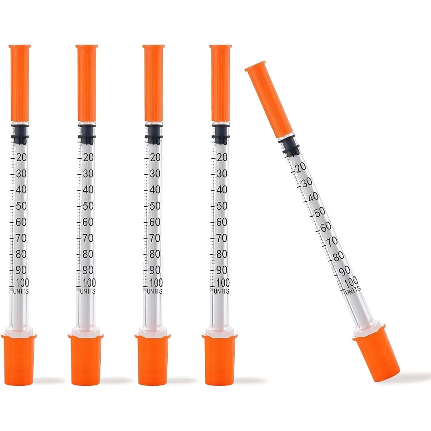 1ML Syringe with 31G 5/16" Needle, 30PACK Individually Wrapped Lab Supplies (1CC 31G 5/16"-30PACK)