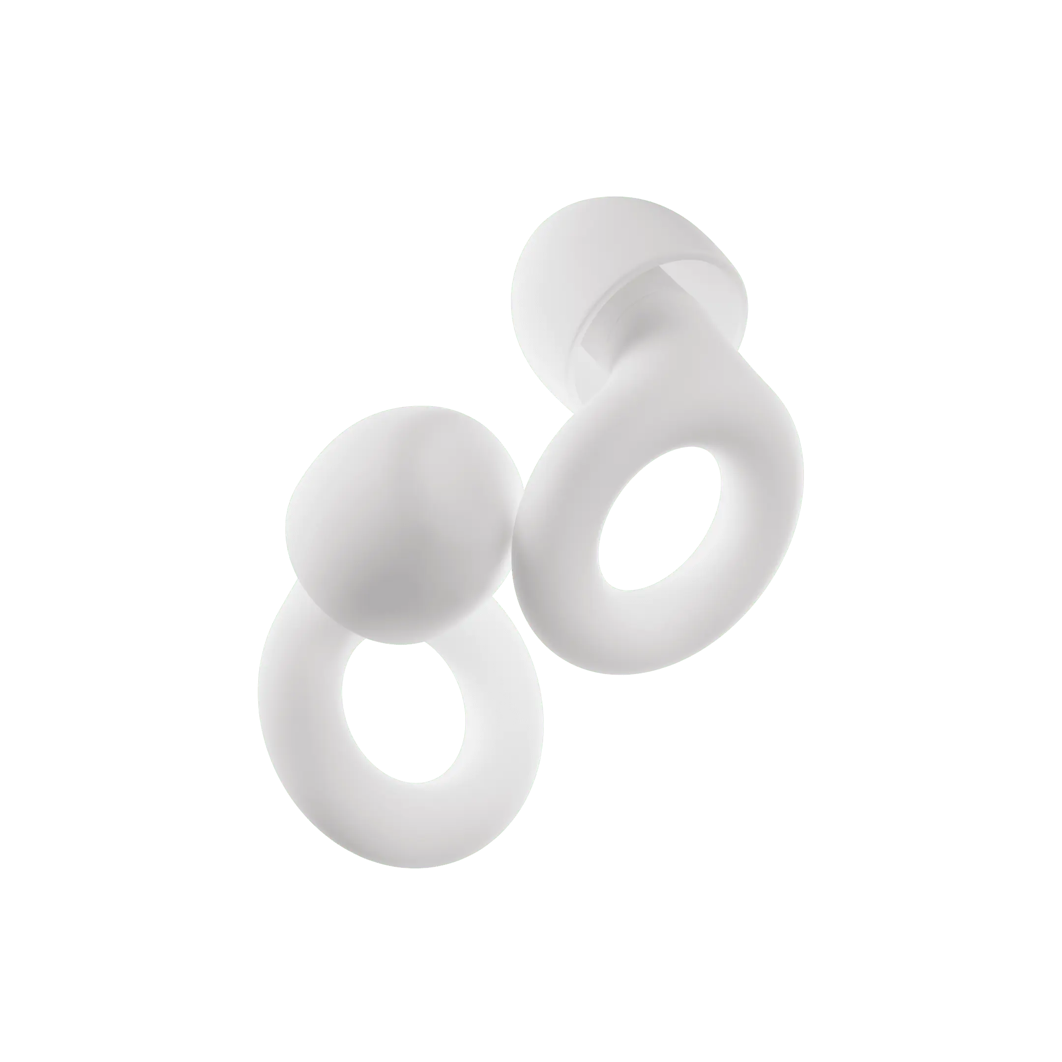 Loop, Quiet 2 Earplugs, Sleep, Focus & Travel Use, 24 dB High Noise Reduction with Soft-Touch Comfort, 1 Pair + Case