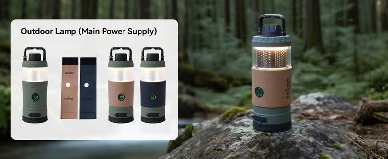 TAKOO Camperkit, Multiple Modular Rechargeable Camping Lantern, Waterprooffor Outdoors, Hiking and Any Emergency