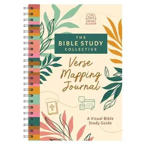 Bible Study Collective: Verse Mapping Journal: A Visual Bible Study Guide -- Compiled by Barbour Staff, Spiral Bound, Comb or Coil