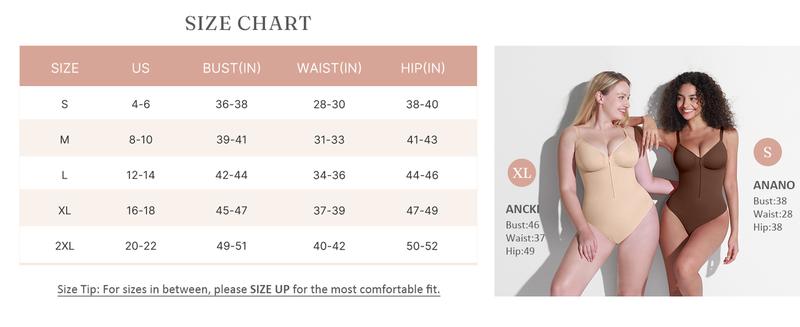 FeelinGirl Seamless Covered Bust Jumpsuit Thong Bodysuit Peach heart collar Fit Womenswear Comfort Shapewear Breathable Comfortable Day Sleeveless Corset Zipper Springtok