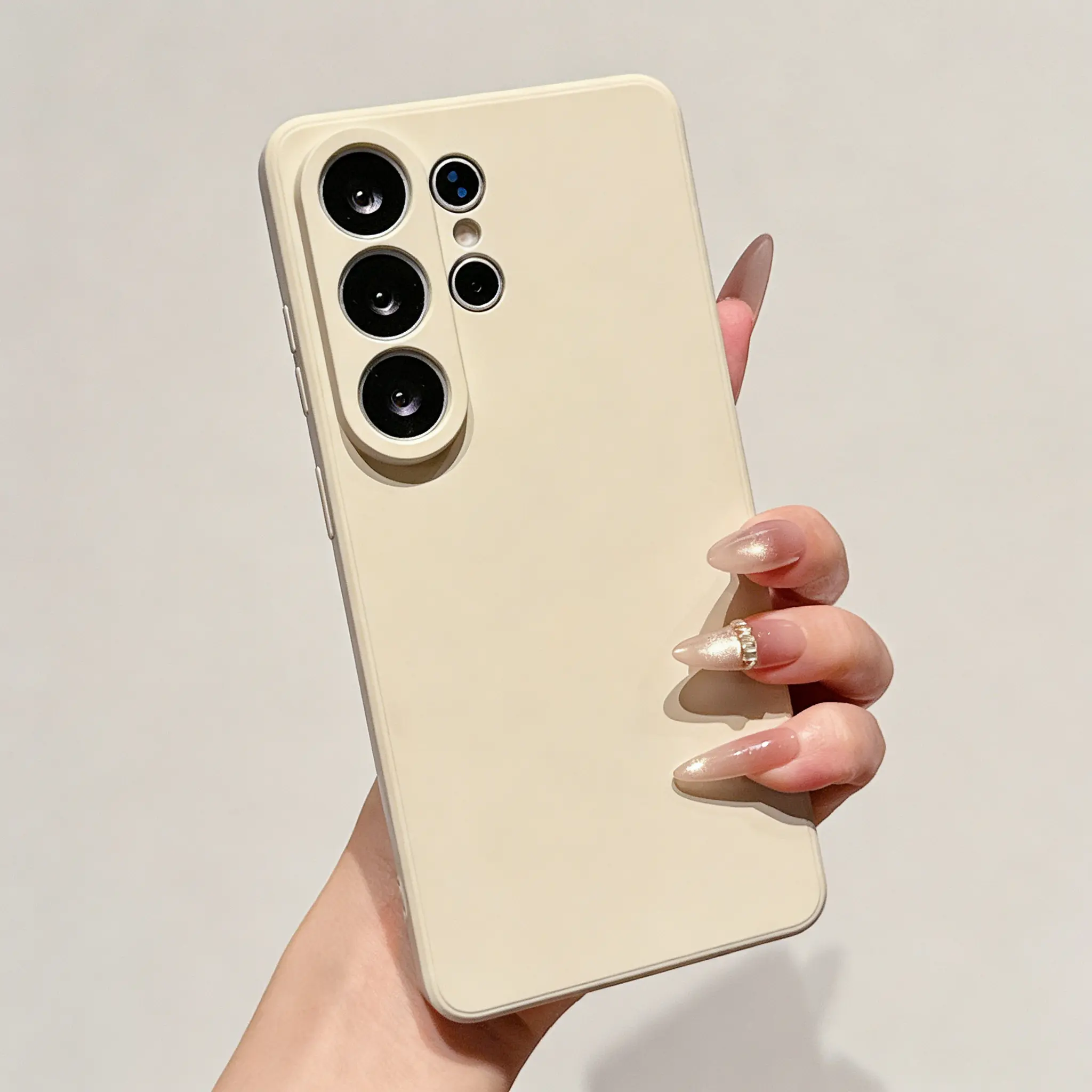 Soft Liquid Silicone Smartphone Case - Slim, Lightweight, Heavy-Duty Shockproof TPU Bumper, Anti-Drop, Anti-Scratch Camera Protection for Samsung, Motorola, Google Devices | Casing, Cover, Cellphone Accessories