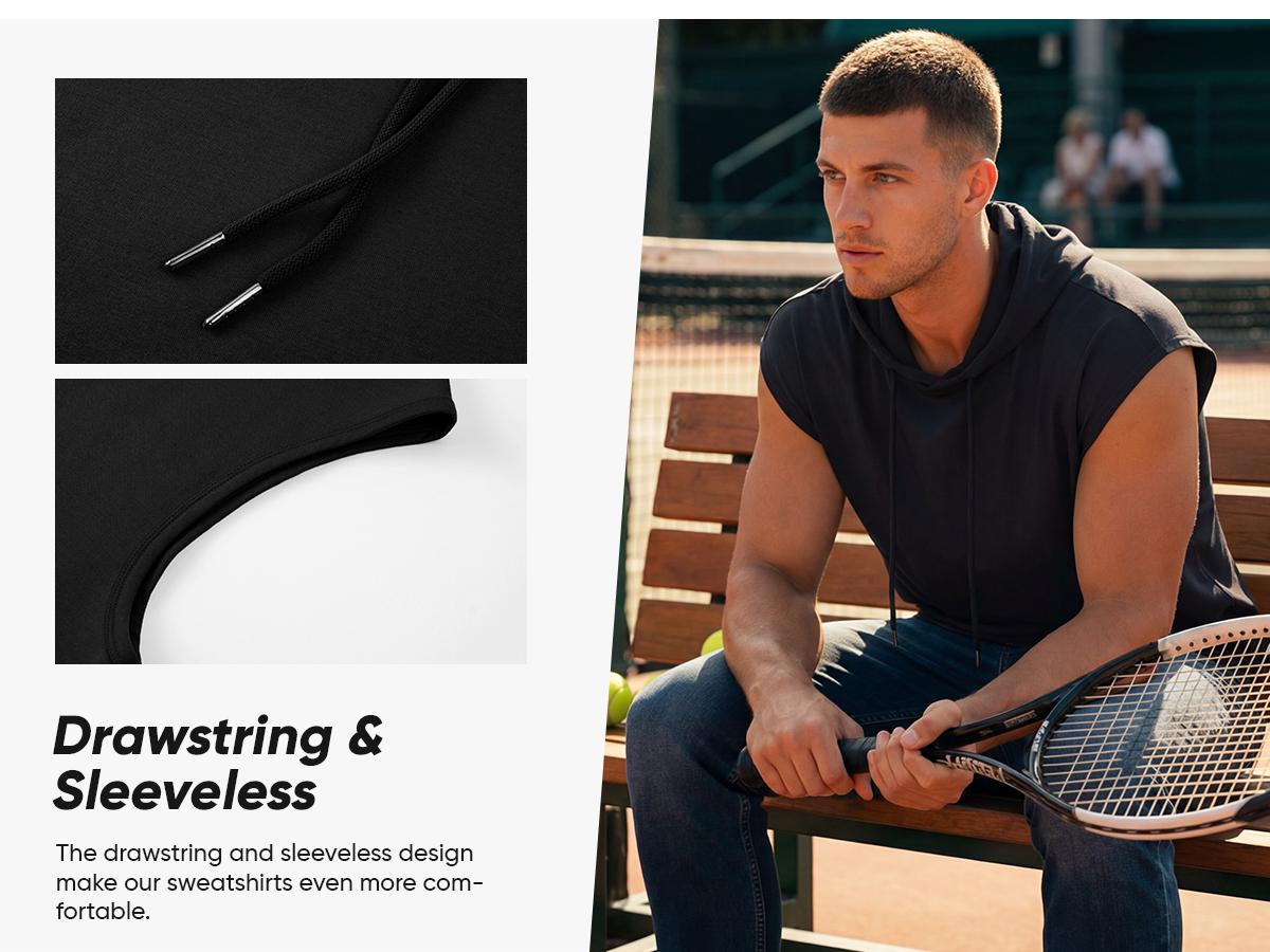 JMIERR Men's Drawstring Hooded Shirts - Casual Loose Fit Cotton Hoodies Tee Shirt for Daily Wear JMIERR Men's Drawstring Hooded Shirts - Casual Loose Fit Cotton Hoodies Tee Shirt for Daily Wear