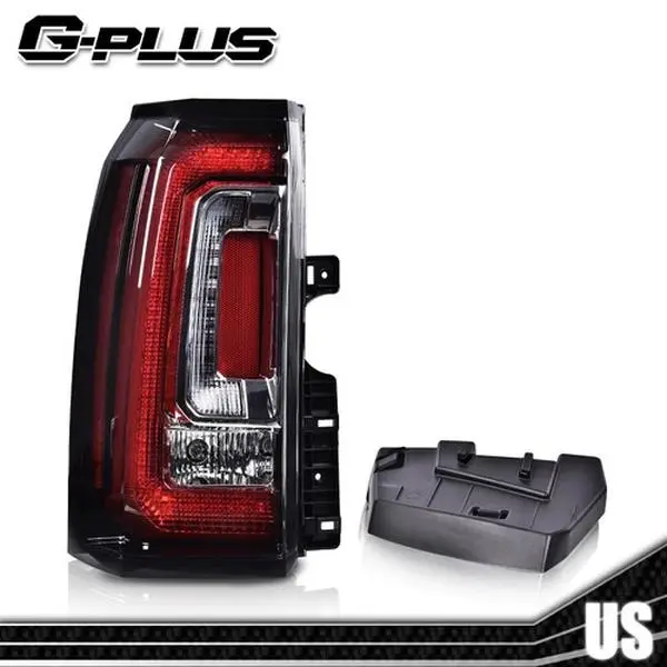 G-PLUS Tail Lights Left Driver Side LED Tail Light Brake Lamp Fit For 2015-2020 GMC Yukon/Yukon XL , Led Lights, Night Drive
